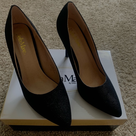 Bella Marie black heels - Picture 3 of 16